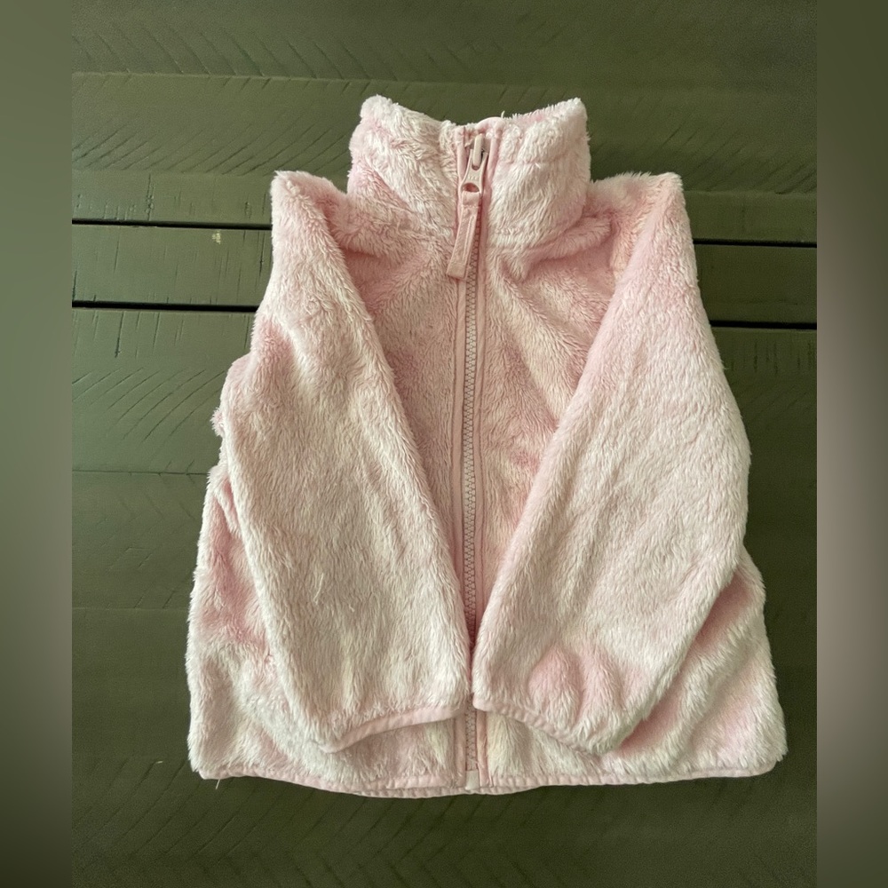 Pink fleece toddler.